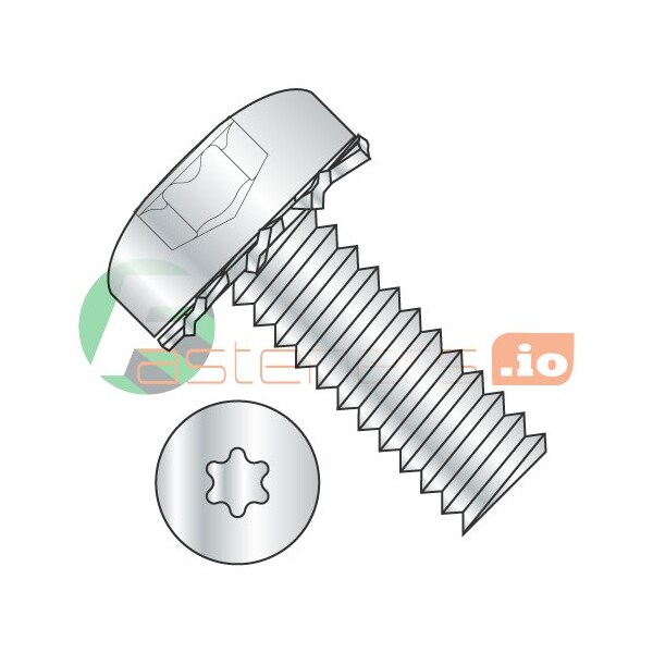 Newport Fasteners #8-32 x 5/16 in Torx Pan Machine Screw, Zinc Plated Steel, 10000 PK 868982 - main